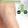 Hydrocolloid Bandages Hydrocolloid Wound Dressing Thin Type 4''x4'' for Dry to Light Exudate Wound, Bed Sore, Pressure Ulcer, Minor Burns, Abrasions, Cuts, 10 Packs from NeuHeils