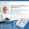 Future Call FC-0613 Best Landline Phones for Seniors, Landline Phone for Hearing Impaired Seniors, Dementia Products for Elderly, Alzheimers Products, Big Button Telephone for Seniors, 10 Picture Keys