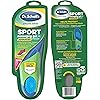 Dr. Scholl's Athletic series, Advanced Sport Massaging Gel Insoles for Women's sizes 6-10, Multi-color