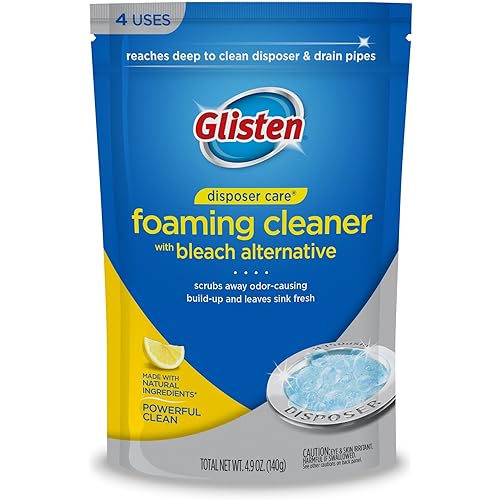 Summit Brands Glisten Garbage Disposer Care Foaming Cleaner 2 Pack