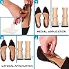 BraceAbility Medial & Lateral Heel Wedge Silicone Insoles Pair - Supination & Pronation Corrective Adhesive Shoe Inserts for Foot Alignment, Knock Knee Pain, Bow Legs, Osteoarthritis