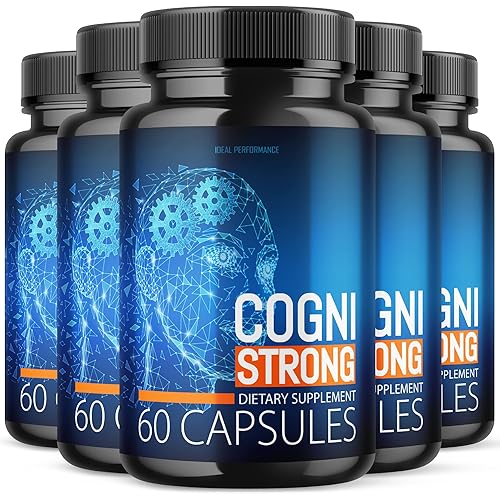 5 Pack Cognistrong Supplements Cogni Strong 300 Capsules
