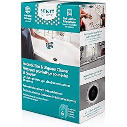 Smart Choice 10SCPROS02 Sink and Disposer Cleaner, 6 Treatments