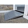 EZ-Access Transitions Aluminum Threshold Ramp with Adjustable Height up to 5-78", 36" L x 36" W