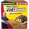 FITCRUNCH Chef Robert Irvine's Whey Protein Bars, 18 Count Chocolate Peanut Butter