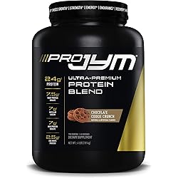 Pro JYM Protein Powder - Egg White, Milk, Whey Protein Isolates & Micellar Casein | JYM Supplement Science | Chocolate Cookie Crunch, 4 lb, JYM5130007