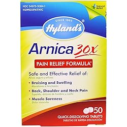Hyland's Arnica 30x Quick Dissolving Tablets - 50ct, Pack of 2