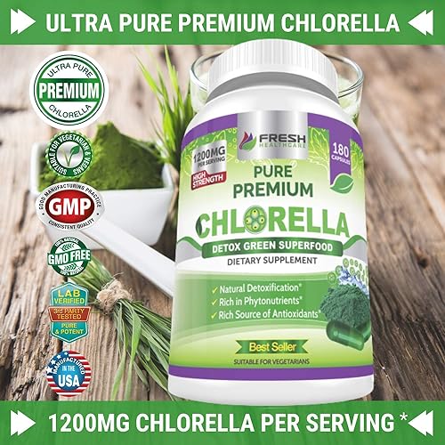 Chlorella and Turmeric Curcumin - Bundle