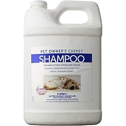 KirbyP et Owners Foaming Carpet Shampoo, White