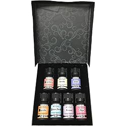 Top Fragrance Oil Gift Set - Best 7 Scented Perfume Oil - Cotton Candy, Freesia, Frosted Cupcake, Rose, Violet, Vanilla & Strawberry - Premium Grade - 10 mL by Sponix