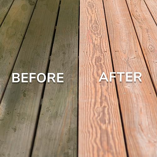 MOLD ARMOR E-Z Deck, Fence and Patio Wash, 80 oz., Restores Natural Look, Kills Exterior Mold and Mildew, Cleans and Brightens in Minutes, Convenient Hose-End Adapter, 2 Ct