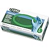 Curad Nitrile Exam Gloves, Latex Free, 9.5" Length, Large, Blue Pack of 150