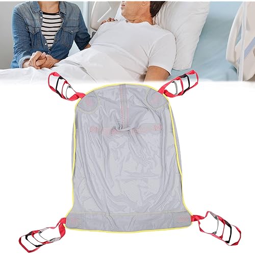 Patient Lift , Breathable Patient Lift 49.6 X 39.8in Adjustable Nylon for Toilet