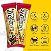 FITCRUNCH Snack Size Protein Bars, Designed by Robert Irvine, World’s Only 6-Layer Baked Bar, Just 3g of Sugar, Gluten Free, High Protein & Soft Cake Core 18 Count Peanut Butter