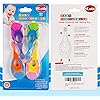 Slotic Baby Toothbrush for 0-2 Years, Safe and Sturdy, Toddler Oral Care Teether Brush, Extra Soft Bristle for Baby Teeth and Infant Gums, Dentist Recommended 4-Pack