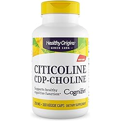 Healthy Origins Cognizin Citicoline 250 MG, 150 Count