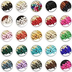 2 Choose Your Colors Safety Matches | Set of 100 Bulk Artisan Matchsticks with Striker Stickers by Thankful Greetings| Select a Color - 100 Matches | Custom for Your Home Decor, Gifts, Events