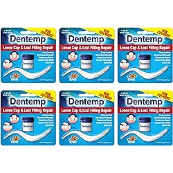 Dentemp Repair Lost Fillings & Loose Caps Max Strength 6 Pack