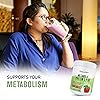 NaturalSlim METABOLIC Protein C-Plus Fortified w Vitamin C - Low Carb Whey Protein Powder Blend Meal Replacement Shake Mix w Essential Vitamins, Minerals & Amino Acids 10 Serving 17.6 oz Strawberry