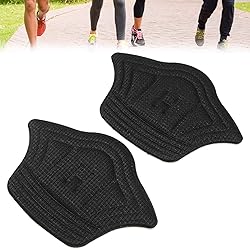 01 Heel Grips Liner, Heel Cushion Pads Self‑Adhesive Heel Protector Pads Heel Cushion Liner for Outdoor for Hiking for HomeBlack