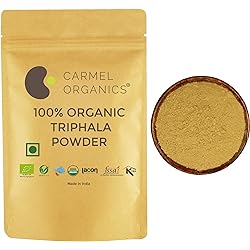 Organic Triphala Powder 8 oz or 12 lb for Digestive Support | USDA Certified | Non GMO | Gluten Free | Resealable Kraft Bag