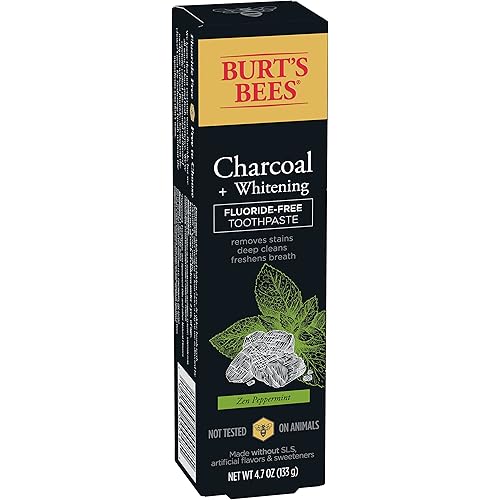 Burt's Bees Charcoal Whitening Fluoride-Free Toothpaste