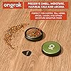 ONGROK Storage Puck, Green, Perfect Size Case to Stash in Your Pocket, Airtight, Preserves Moisture Profile, Smell and Aroma