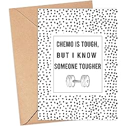 Walzzoo Chemo Card - Chemotherapy Get Well Cancer For Her Breast Support Mom Care Package Gifts Gift, 5 x 7 inches