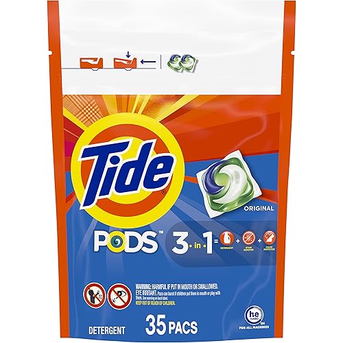 Tide PODS Laundry Detergent Soap Pods, Original, 35 count