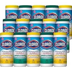 Clorox 30112 Disinfecting Wipe, FreshLemon Fresh Scent 525 Count