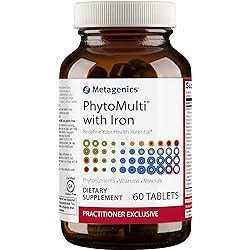 Metagenics PhytoMulti® with Iron – Multivitamin Supplement | 60 Tablets