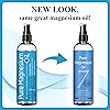 Pure Magnesium Oil Spray - Big 12 fl oz Lasts 9 Months 100% Natural, USP Grade = No Unhealthy Trace Minerals - from an Ancient Underground Permian Seabed in USA - Free Ebook Included