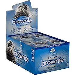 Prime Bites Protein Brownie from AP Sports Regimen | 16-17g Protein | 5g Collagen | Delicious Guilt-Free Snack | 12 bars per box Cookies & Cream Blondie