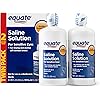 Equate Saline Solution, Contact Lens Solution for Sensitive Eyes Twin Pack 2 x 12 fl oz 2x12 Fl Oz