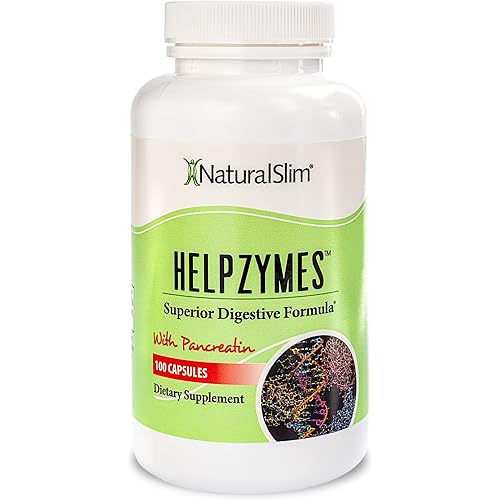 NaturalSlim Digestive Health Bundle – Good Flora & Helpzymes - Potent Probiotics & Powerful Digestive Enzymes for Better Digestion & Absorption of Food Nutrients | Formulated by Frank Suarez