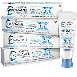 Sensodyne Pronamel Intensive Enamel Repair Whitening Arctic Breeze Toothpaste for Enamel Strengthening, 3.4oz Pack of 4