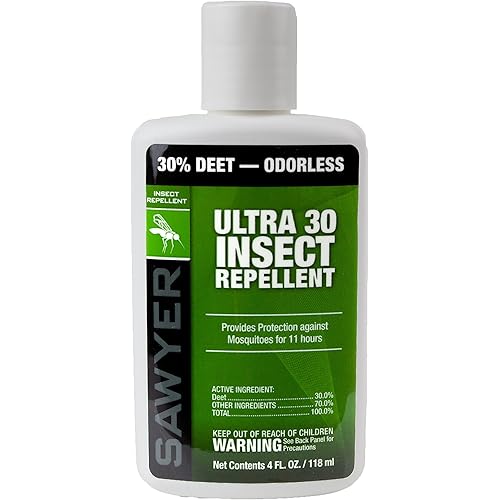 Sawyer Products SP534 Ultra 30% Insect Repellent Lotion, 4-Ounce,White