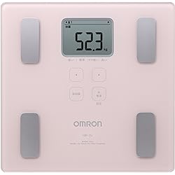 Omron body weight, composition meter scan pink HBF-214-PK