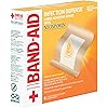 Band-Aid Brand Infection Defense Adhesive Wound Covers with Neosporin Antibiotic Ointment On The Pad for First Aid Wound Care, Bacitracin Zinc & Polymyxin B Sulfate, Sterile, Large, 6 ct