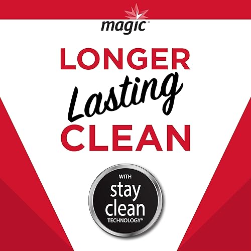 Magic Stainless Steel Wipes 2 Pack Removes Fingerprints, Residue, Water Marks and Grease from Appliances - Works Great on Refrigerators, Dishwashers, Ovens - 30 Count