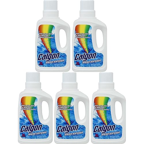Calgon Liquid Water Softener, 32 Ounce, 5-Pack