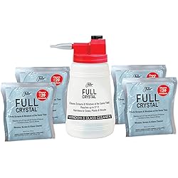 Fuller Brush Full Crystal Kit Bottle & 1 LB of Powder, Cleans Windows, Glass and Screens-Cleans UP to 80 Windows
