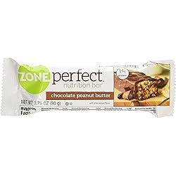 Zone Nutrition Bar, Choc Pnt Bt, 1.76-Ounce Pack of 12