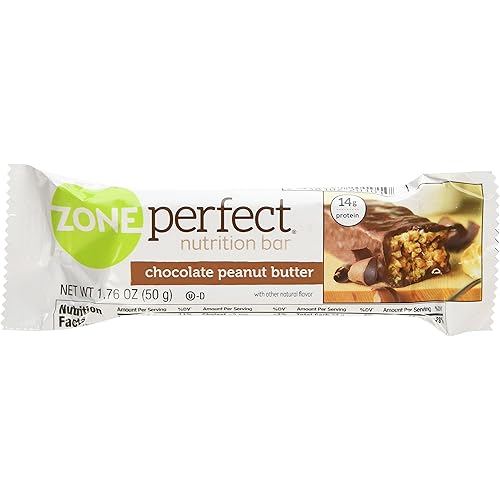 Zone Nutrition Bar, Choc Pnt Bt, 1.76-Ounce Pack of 12