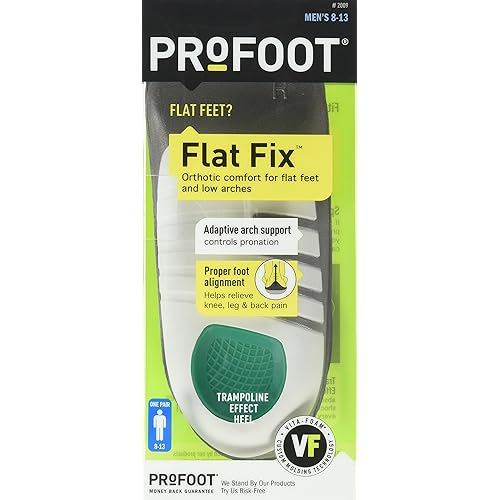 Profoot Flat Fix Orthotic for Men, 8-13