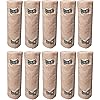 Elastic Bandage Wrap with Clips [Pack of 50] Breathable Athletic Sports Compression Rolls 6 Inch x 5 Yards Stretched for Customized Comfortable Bandaging on Knee, Ankle, Wrist 6'' X 5 Yards