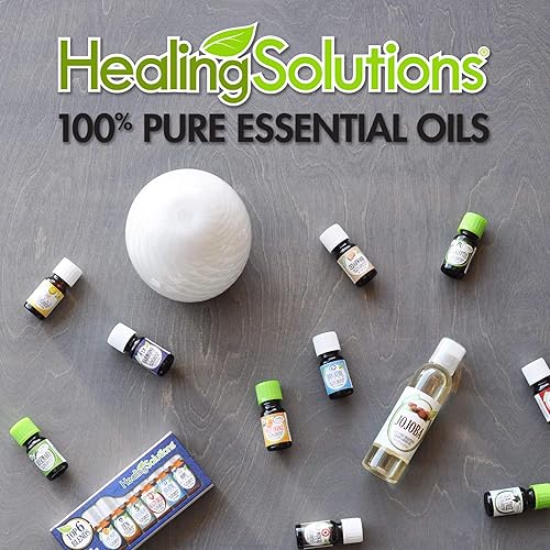 Healing Solutions Organic 60ml Oils - Patchouli Essential Oil - 2 Fluid Ounces