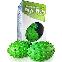 Dryer Balls XL | The Best Made Reusable Non Toxic Laundry Softener & Wrinkle Release | Replaces Fabric Softener Liquid, Dryer Sheets & Wool | Vegan & Sheep Safe