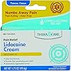 Thera Care Maximum Strength Lidocaine Cream Pain Relief | Numbs Away Pain | Fast-Acting | Non-Greasy | 1.75 Oz