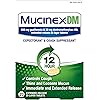 Cough Suppressant and Expectorant, Mucinex DM 12 Hr Relief Tablets, 20ct, 600 mg Guaifenesin, 30 mg Dextromethorphan HBr, Controls Cough and Thins & Loosens Mucus That Causes Cough & Chest Congestion